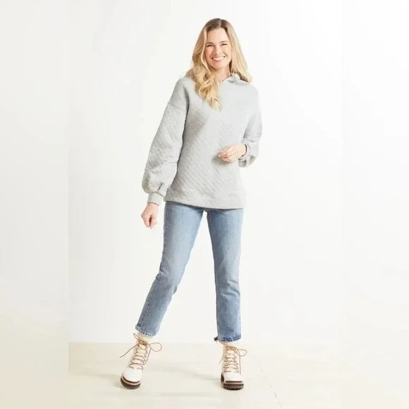 Sanctuary Quilted Sweatshirt - Size Medium - Picture 4 of 9